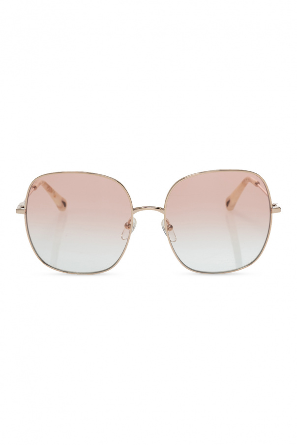 Chloé tom ford eyewear anya cat eye frame sunglasses gradient item